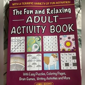 Fun and Relaxing Adult Activity Book